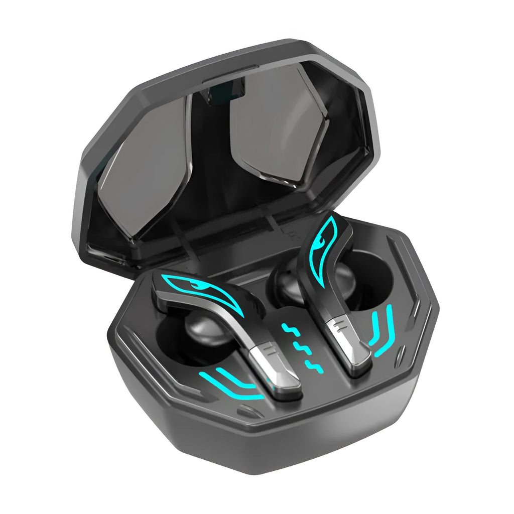 X15 wireless in-ear gaming headset in multiple colours with charging case