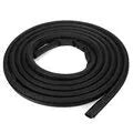 Black rubber sliding door seal for Toyota Hiace high roof 2005 model in 5 metre length