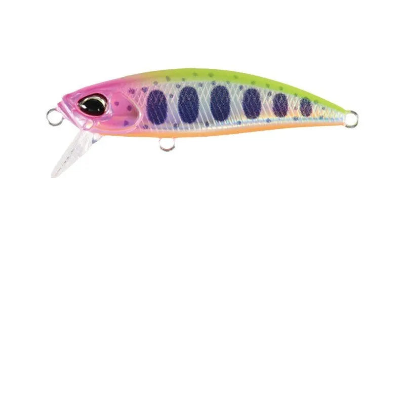 48mm mino fishing lure for snakehead and mandarin fish in various colours.