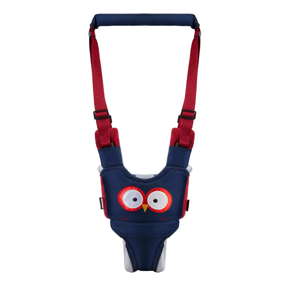 Cotton baby walking harness belt in multiple colour options including vest and stall protector styles