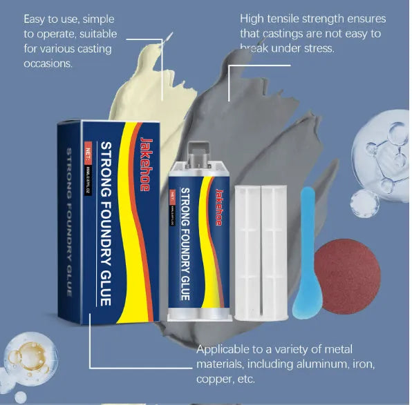 85ml stainless steel copper aluminium waterproof metal sealant epoxy adhesive with tools