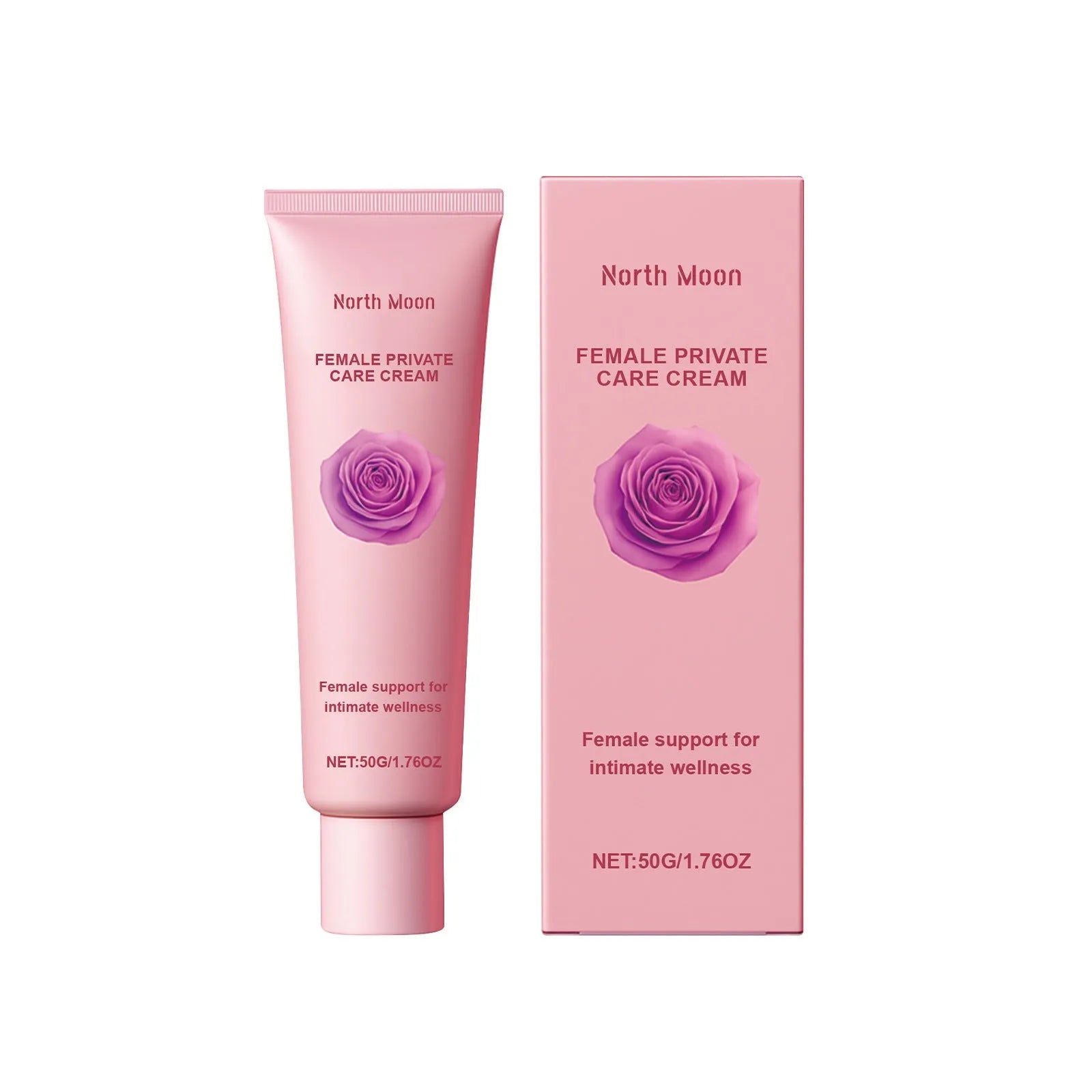 50g tube of daily moisturising cream for dry and tender skin with glycerol and rose extract