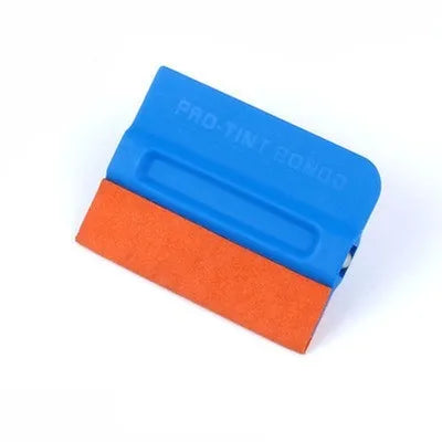 Car film scraper tool with ABS plastic handle for vinyl wrap application