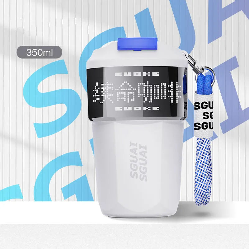 Japanese style portable coffee cup in stainless steel with 50mL capacity