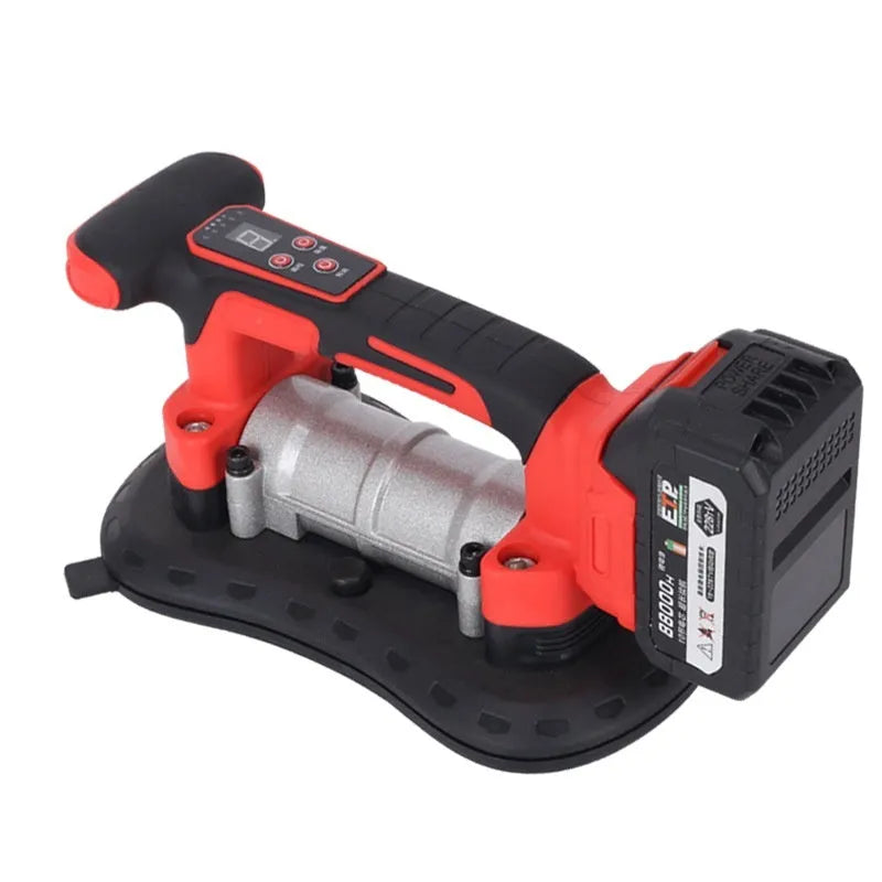 21V automatic tile laying machine with suction pad for ceramic and floor tile installation.