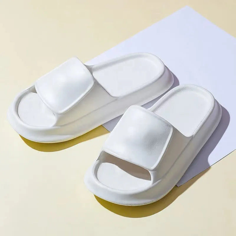 EVA flip flop slippers with thick 3.5cm sole in multiple colour options