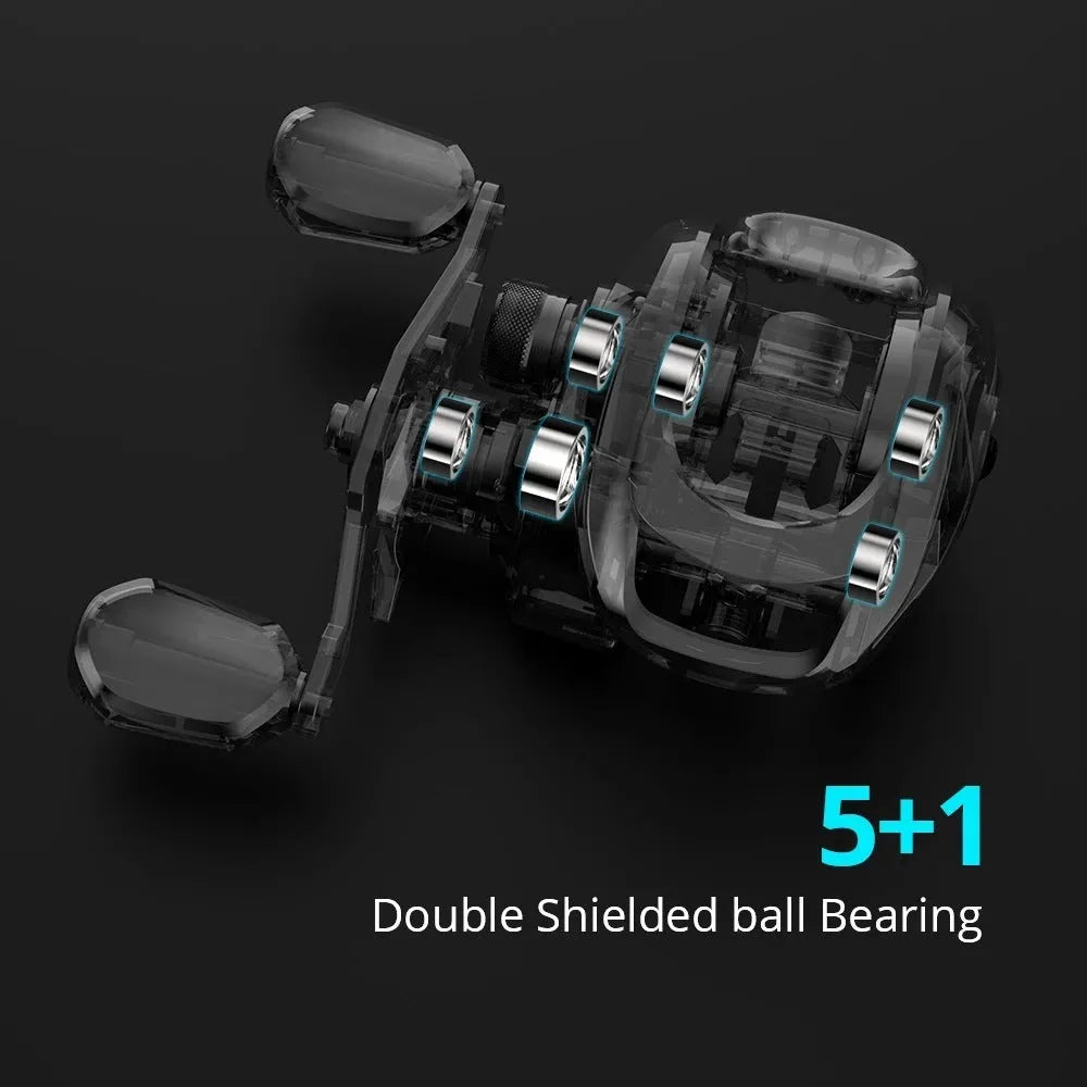 Drip wheel lure fishing rod rocking wheel line fishing reel with left and right hand wheel options