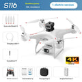 Black HD brushless UAV drone with four-side obstacle avoidance and camera for flight training