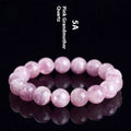 Grandmother Crystal bracelet with geometric purple beads in a Korean style unisex design.