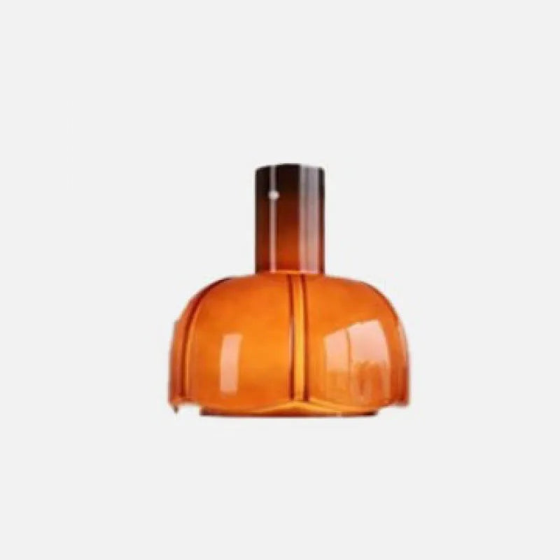 Medieval-style glass bud pendant chandelier with a retro design for ceiling installation.
