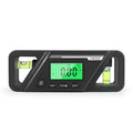 HW300 digital magnetic inclinometer level meter showing angle on display.