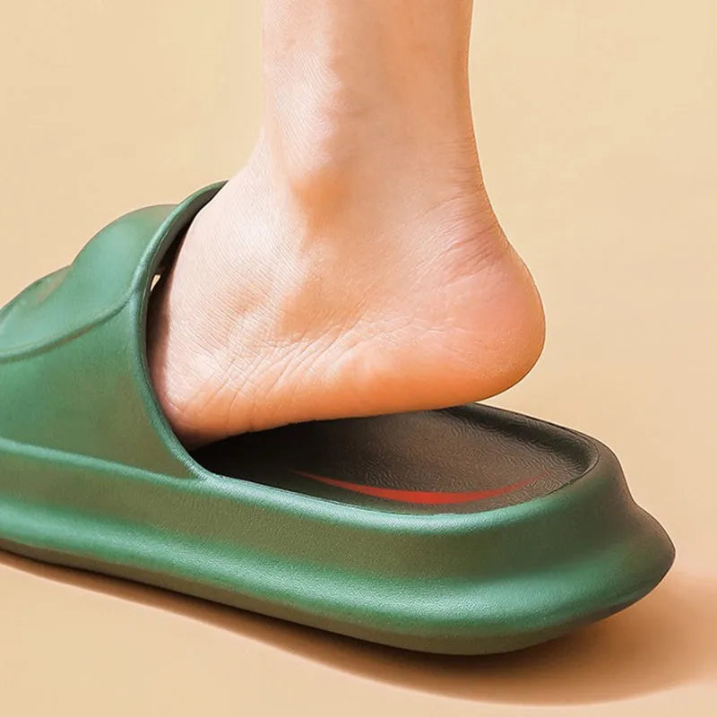 EVA flip flop slippers with thick 3.5cm sole in multiple colour options