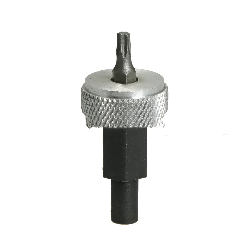 Carbon steel ignition module clamping wrench with knurled aluminium knobs for distributor repair