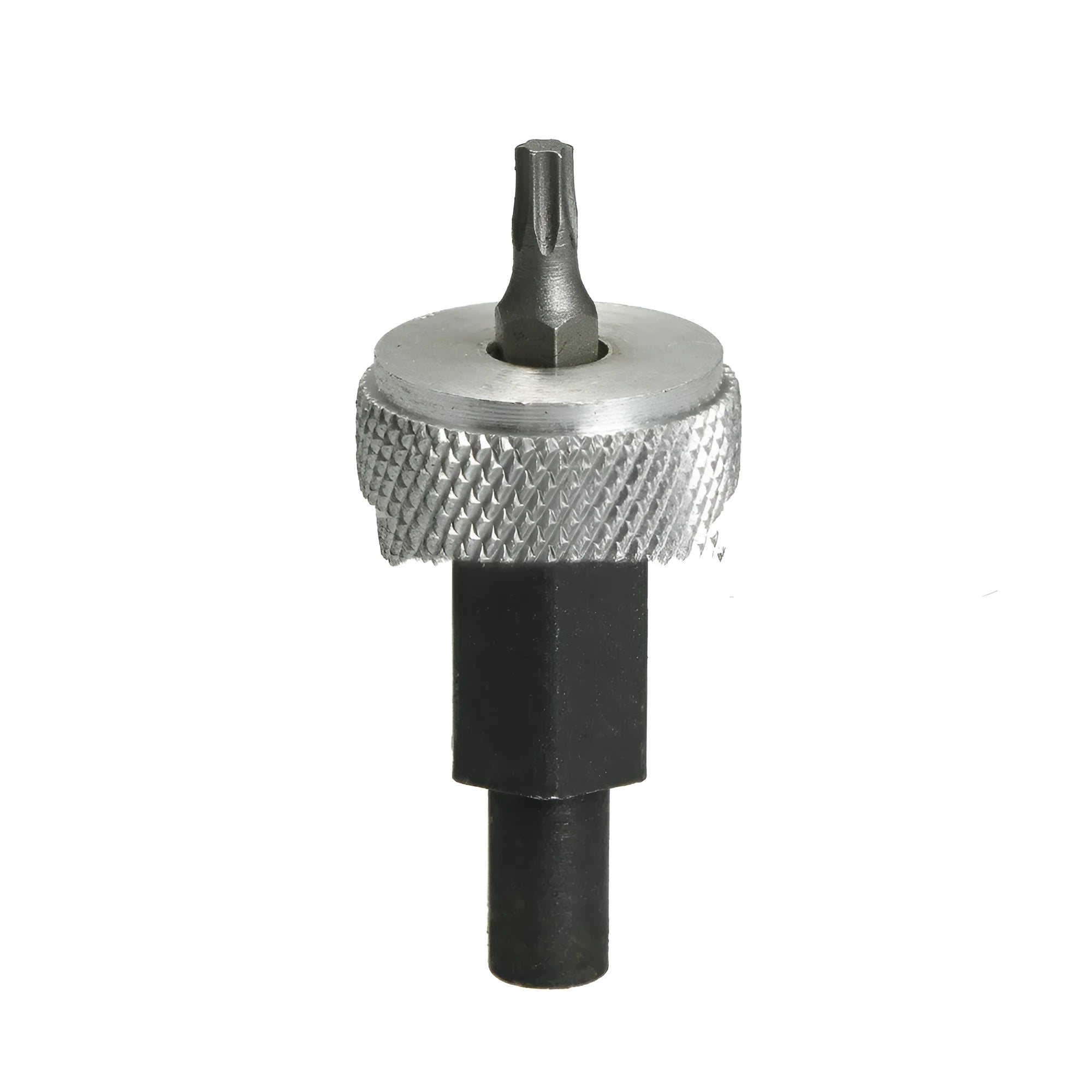 Carbon steel ignition module clamping wrench with knurled aluminium knobs for distributor repair