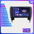 10-inch touchscreen car navigation head unit for 2015 Toyota Camry dashboard.