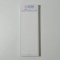 Vertical English learning notepad in half B5 size with double-sided printing and three colour options