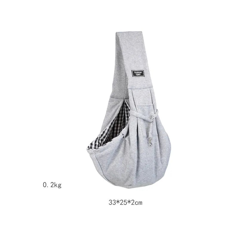Foldable cat messenger bag with breathable mesh fabric in multiple colour options