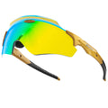 Frameless integrated lens athletic windproof goggles for sports