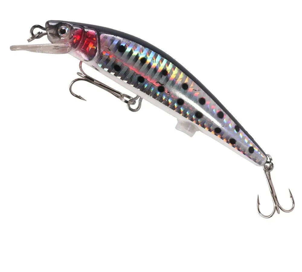 Floating Mino electric USB bait lamp with luminous simulation and colourful bait for freshwater fishing