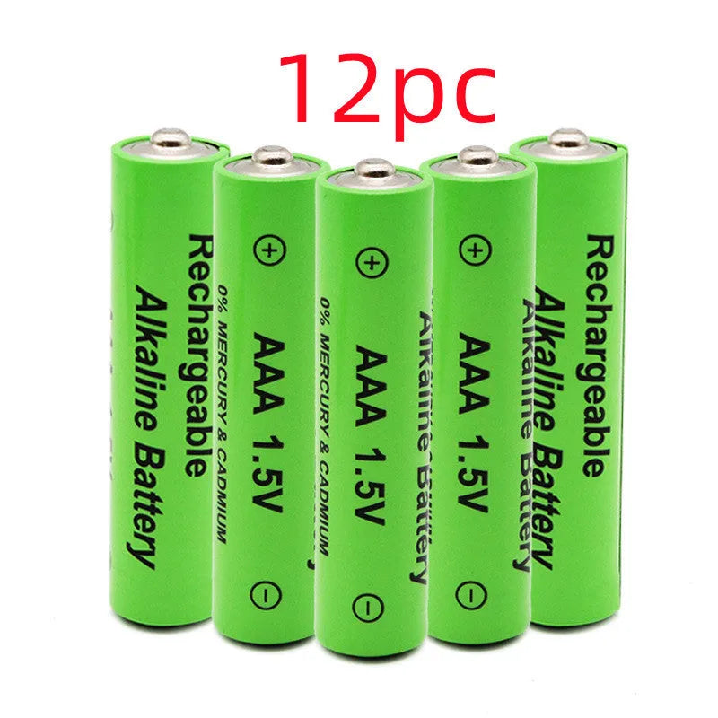 AA alkaline rechargeable battery with 3000mAh capacity and 1.5V voltage.