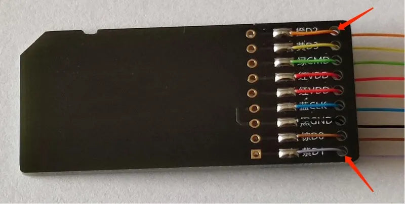 EMMC read and write diagnostic tool for car audio host repair on BMW Audi Mercedes Porsche