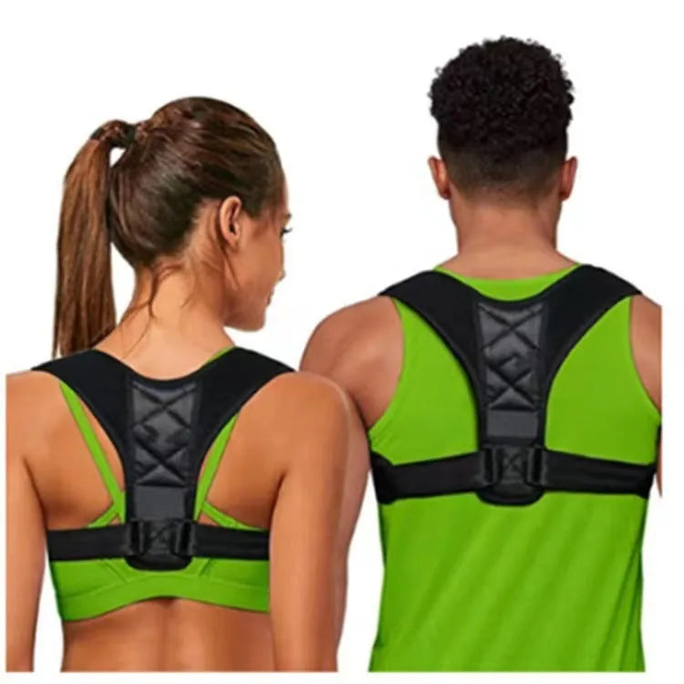 Babaka adjustable nylon sitting posture correction belt for back and shoulder support.
