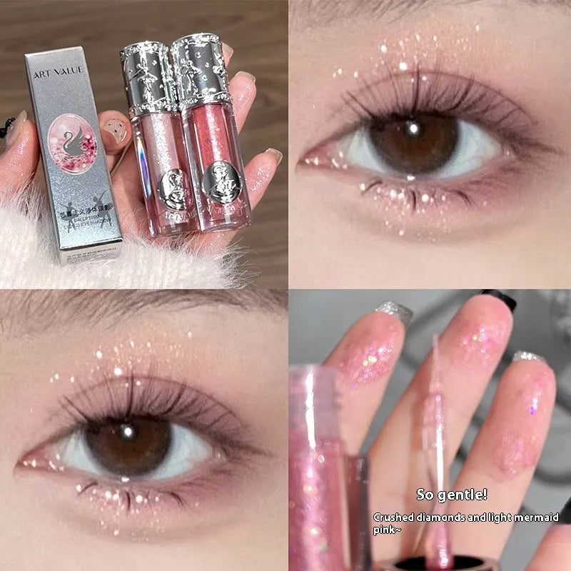 A 5ml tube of ballet liquid eye shadow, shown in one of five colour options.