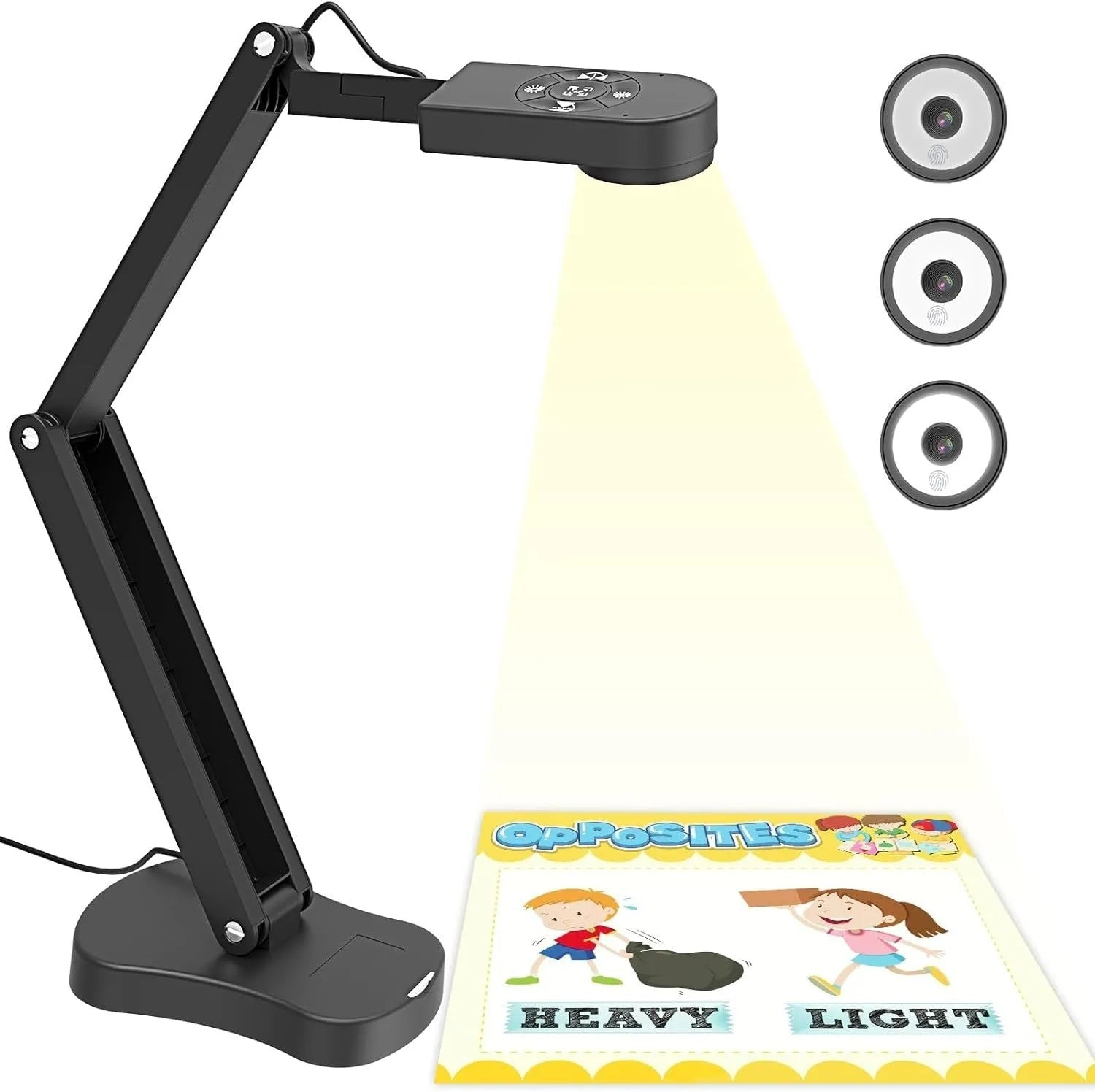 Autofocus USB webcam with microphone for computer video calls and live streaming