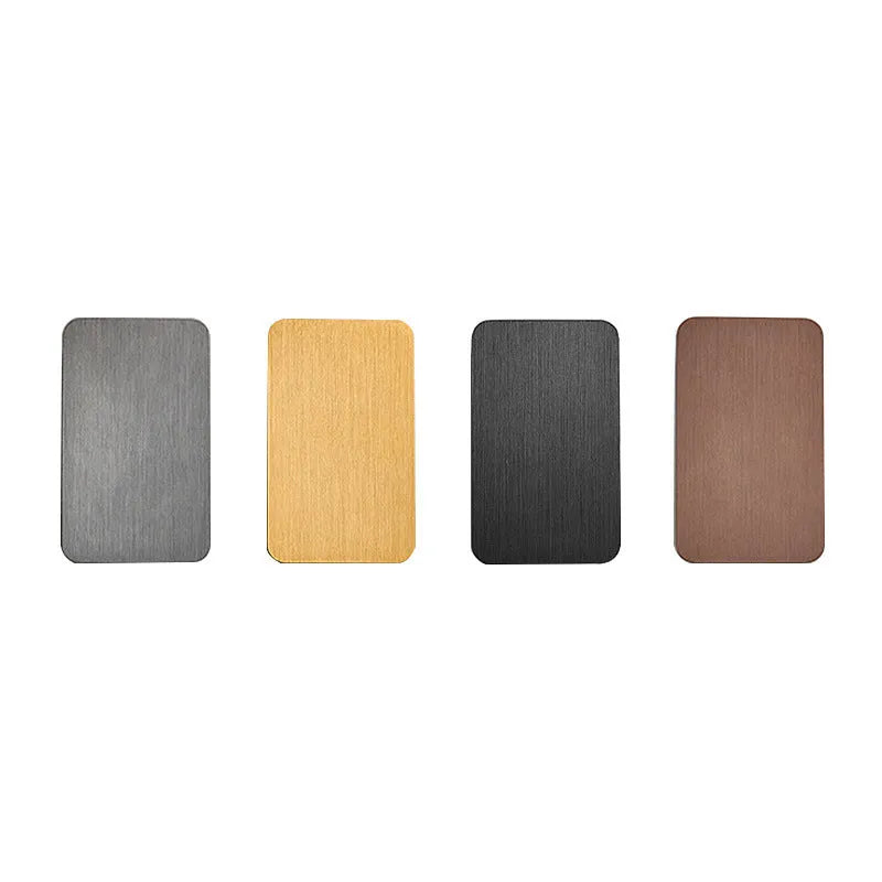 Minimalist Nordic design LED wall lamp in black finish showing clean lines and integrated light source