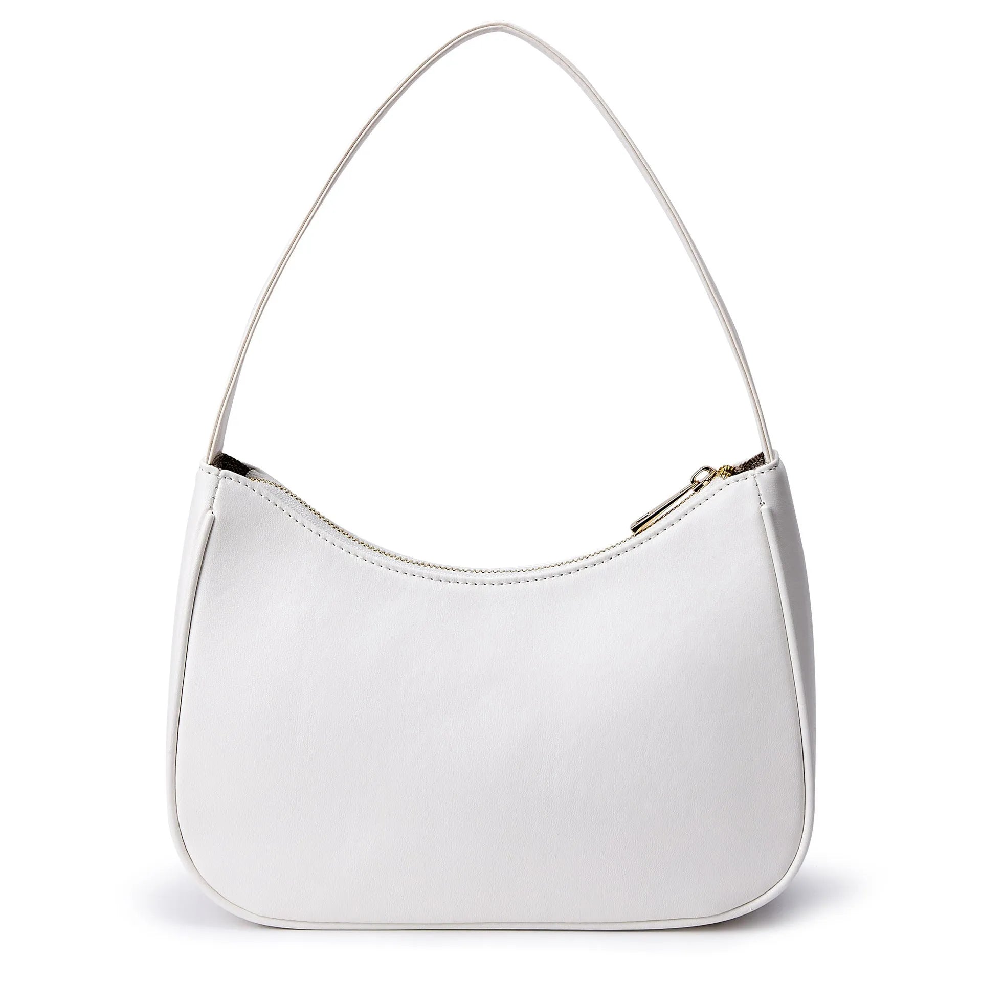 Retro waterproof shoulder bag in multiple colour options including apricot and black-adjustable