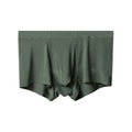Seamless modal men's underwear in white pink green colours mid waist fit