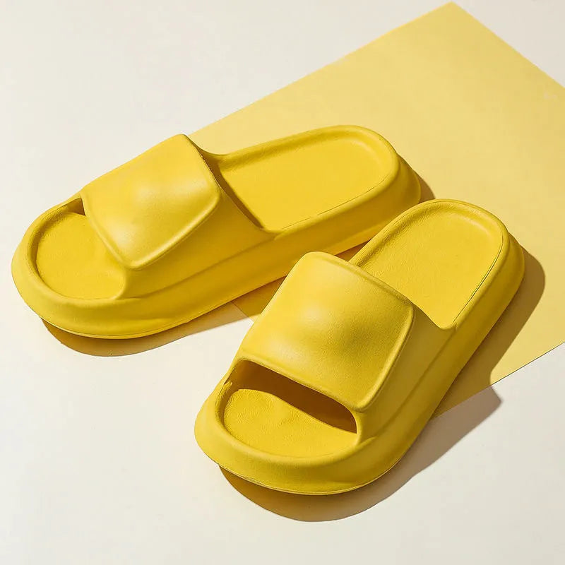 EVA flip flop slippers with thick 3.5cm sole in multiple colour options