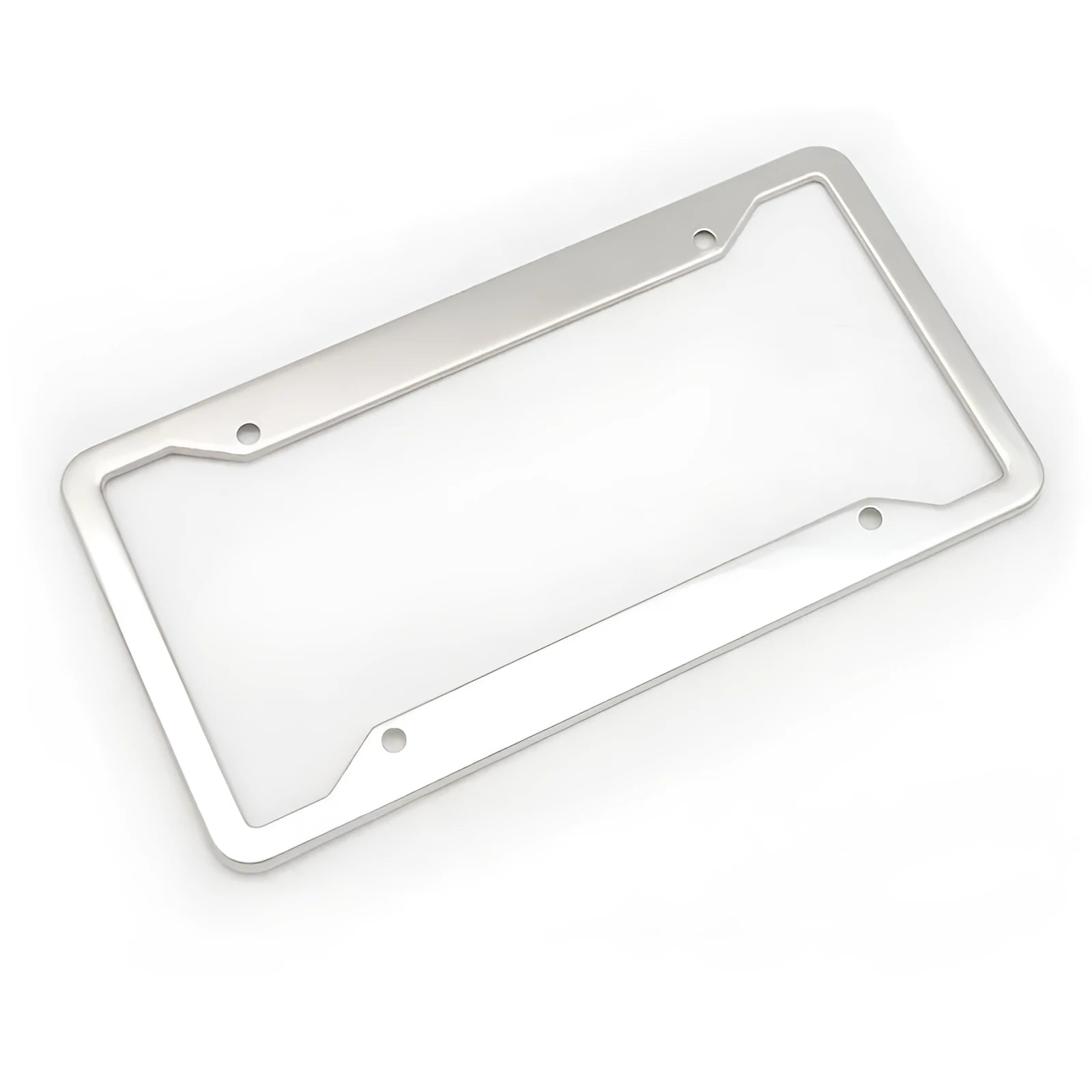Aluminium alloy license plate frame in black, silver, and grey finishes, dimensions 200x150mm.