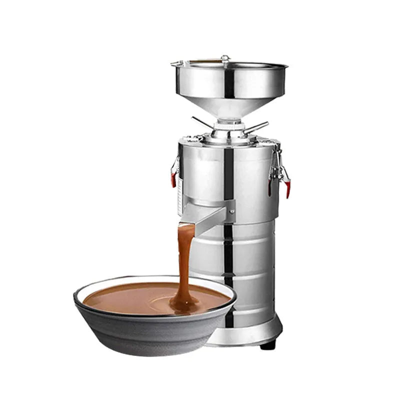 ZX-100Y stainless steel sesame paste grinding machine with 100mm wheel on kitchen counter