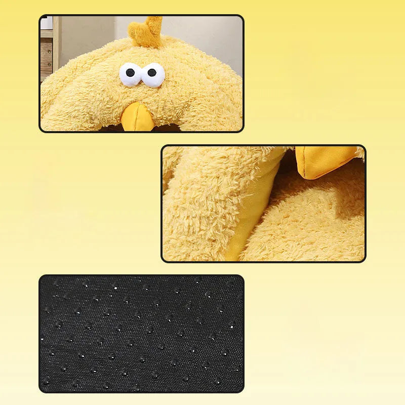 Cold-proof warm cat nest in size L (60x45cm) for fall and winter, suitable for cats and small chickens, shown as a pet mat