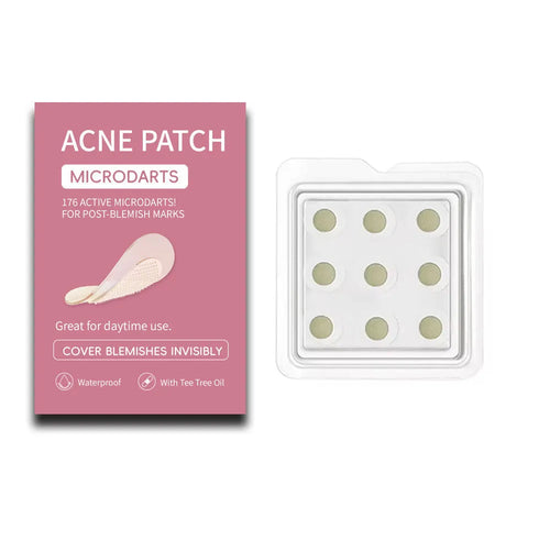 9-piece acne patch box for desalting closed mouth pimple treatment