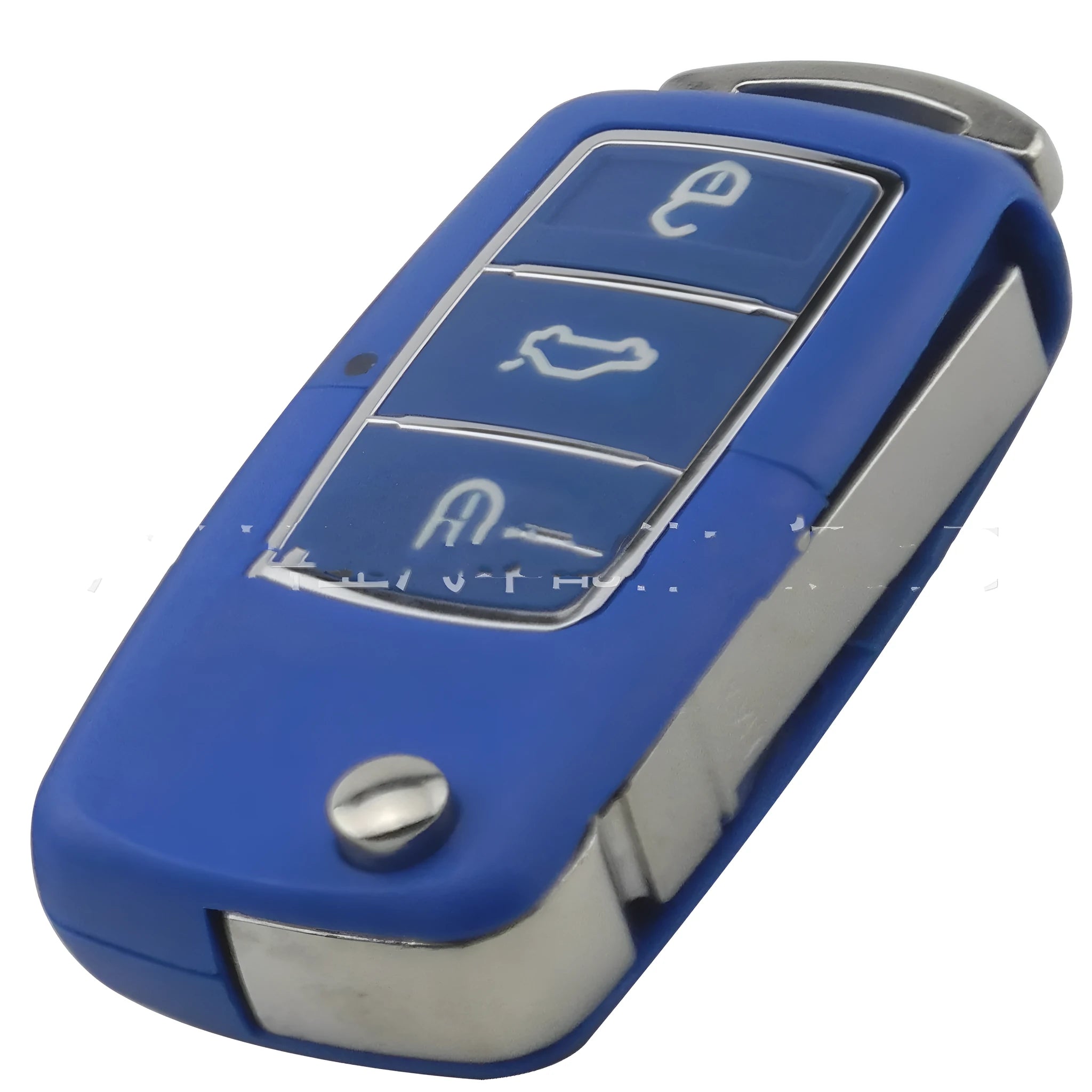 Volkswagen Golf car key replacement plastic shell in black, blue, purple, red, and yellow colours