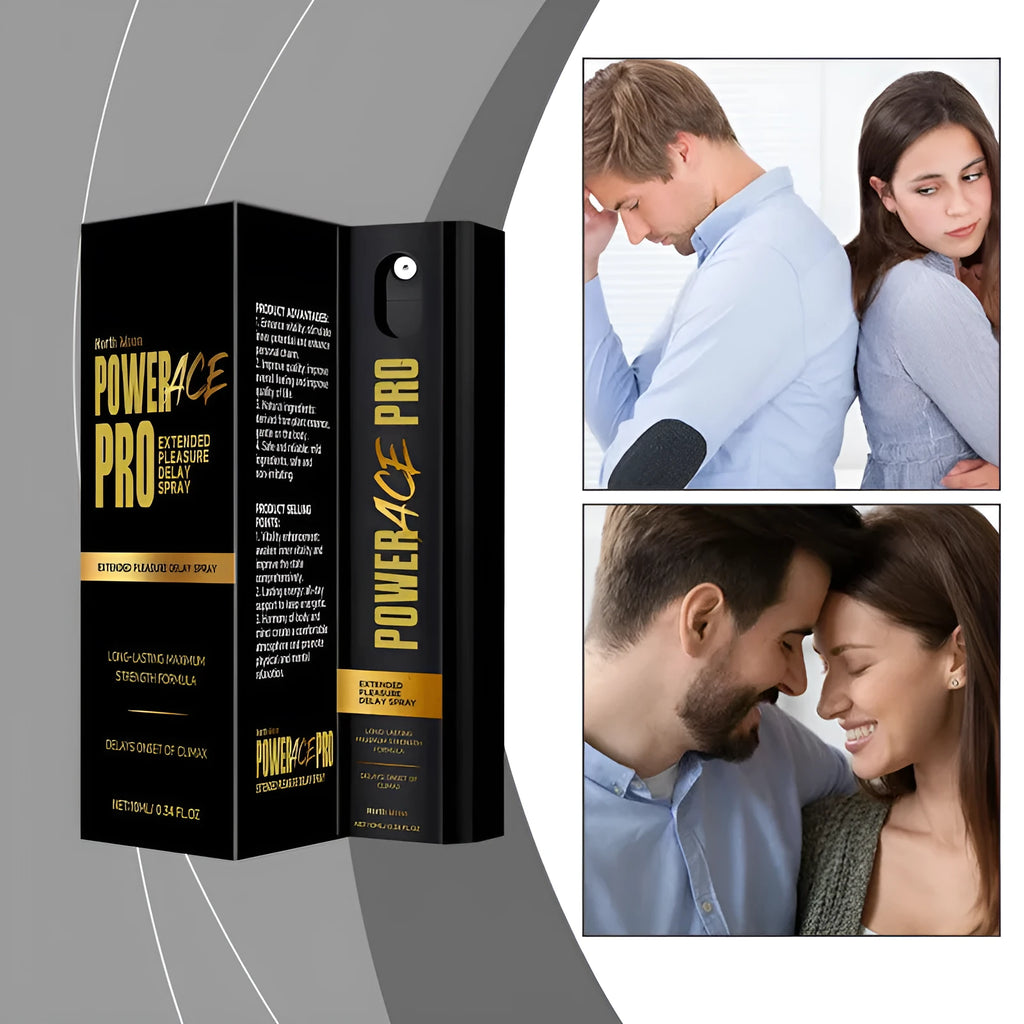 10 ml men's body moisturising spray bottle with botanical extracts.