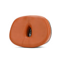 Thickened plus size bicycle saddle in red, grey or light brown with 210x270mm dimensions
