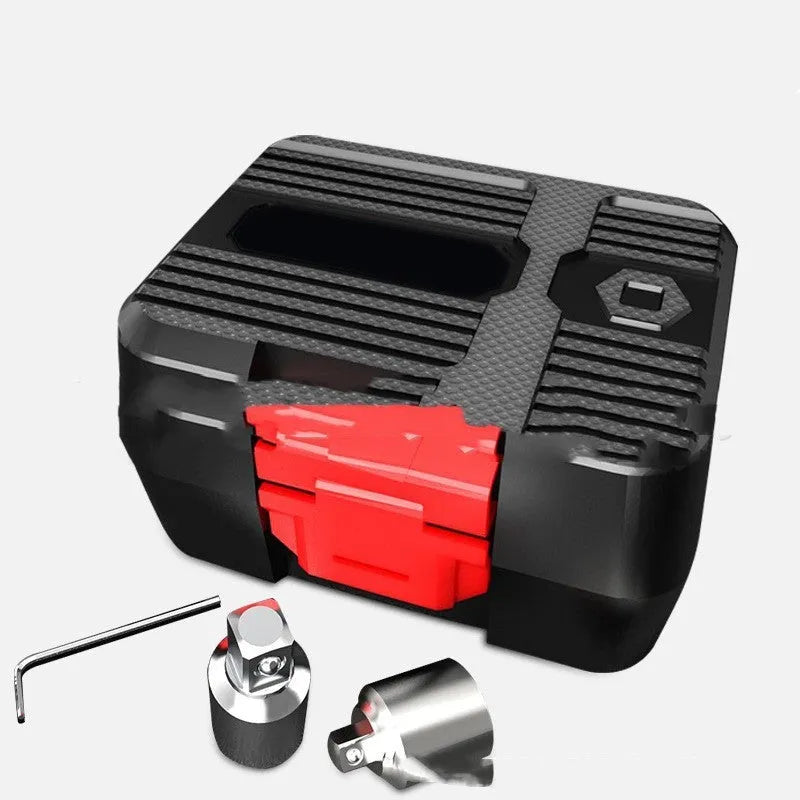 1/2 inch drive digital torque meter with 200N capacity in three-piece metal set