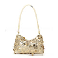 Women's black polyester crossbody shoulder bag with urban simplicity style and sewing thread detailing