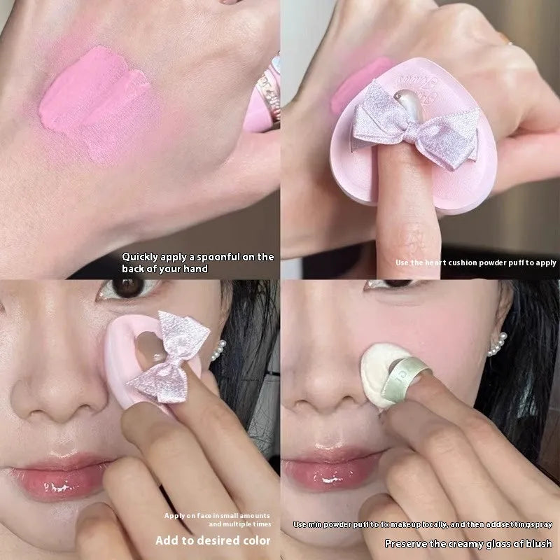Strawberry Cupid Series Liquid Blush showing six colour options from Blush 01 to Blush 06