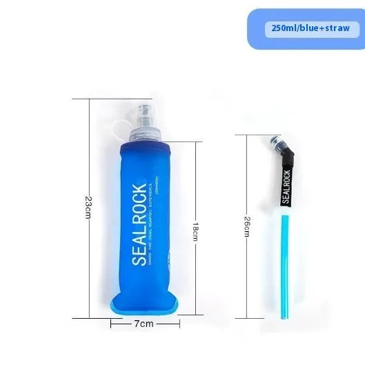 Plastic portable drinking straw for outdoor mountain climbing and biking activities