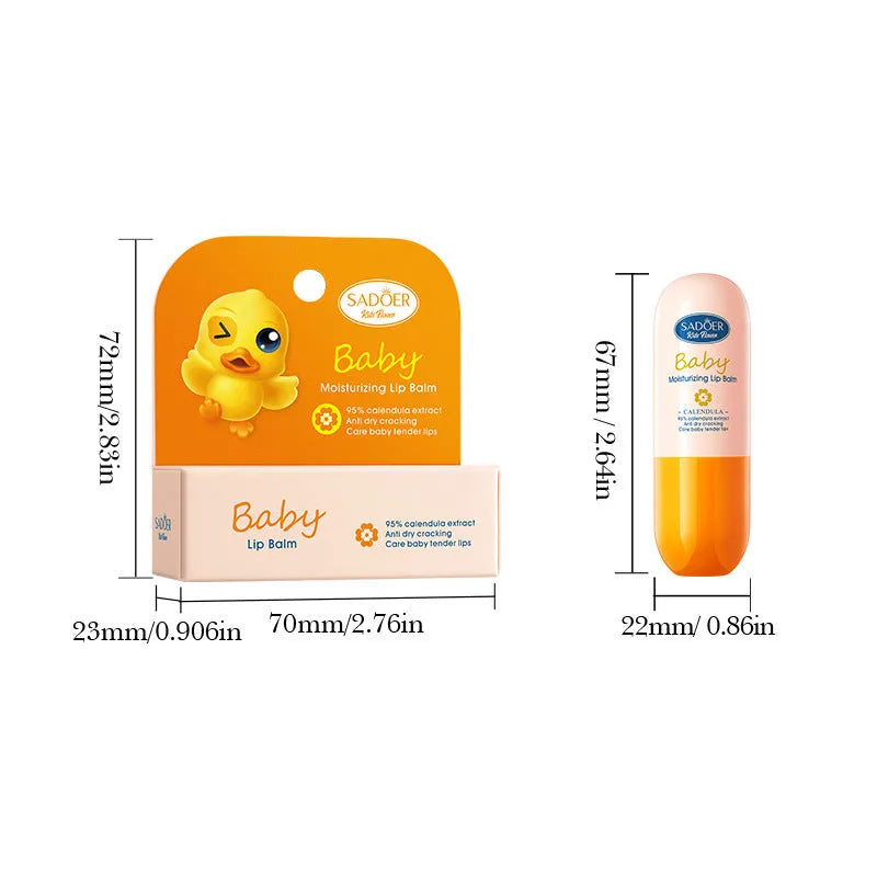 Anti-chapped moisturising lipstick in multiple flavour variants with hyaluronic acid and vitamin E