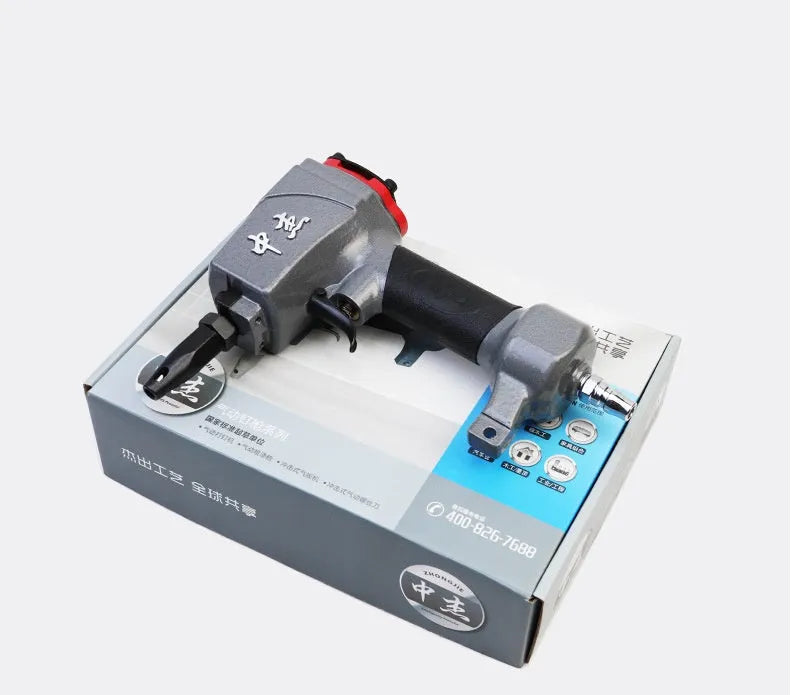 DK30 pneumatic metal sheet punching nail gun for leather and fabric riveting