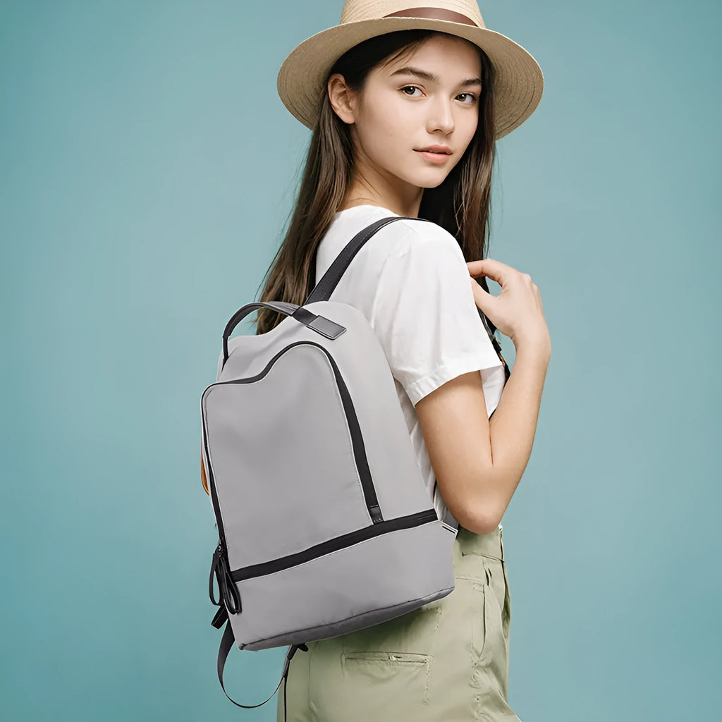 Marco Leideng ultra light Oxford cloth backpack in blue black, fashion gray, or olive green