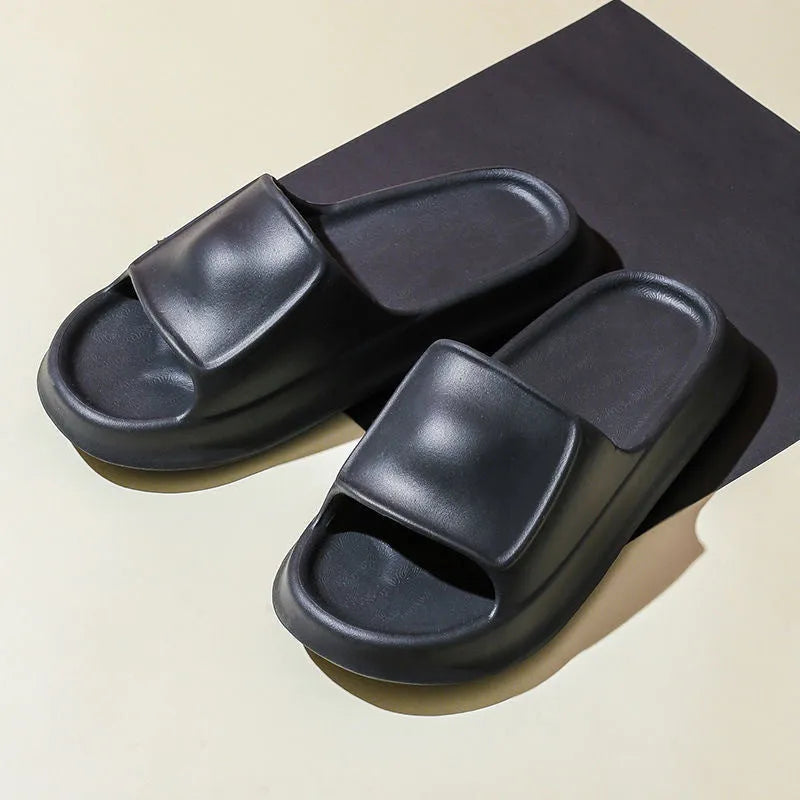 EVA flip flop slippers with thick 3.5cm sole in multiple colour options