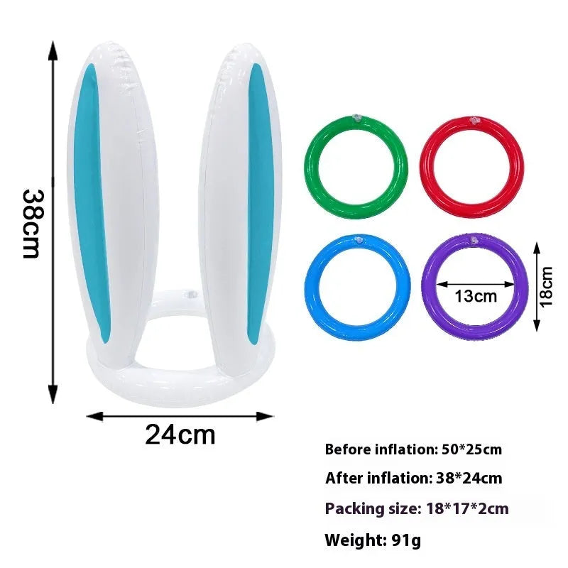 PVC inflatable throwing toy in character design options for teenagers