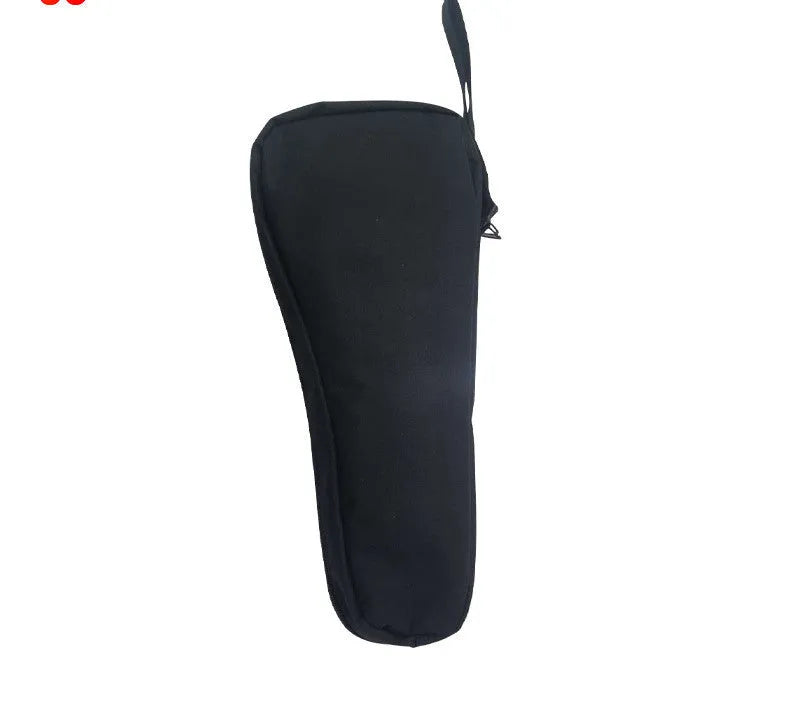 Black cloth mobile phone stabiliser accessories storage bag with single compartment