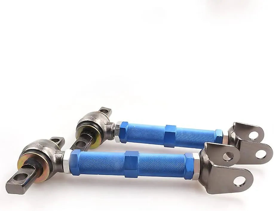 Blue aluminium alloy rear wheel recliner pull rod for Honda Civic EP3 suspension modification